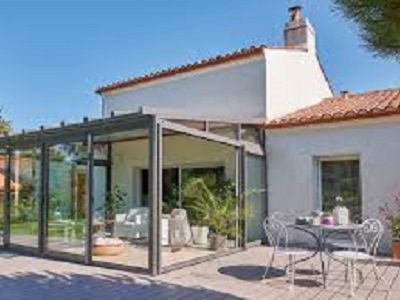 Véranda avec toiture isolante sur La Grande Motte